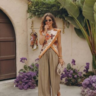 Top flecos cruzado perfecto para el verano